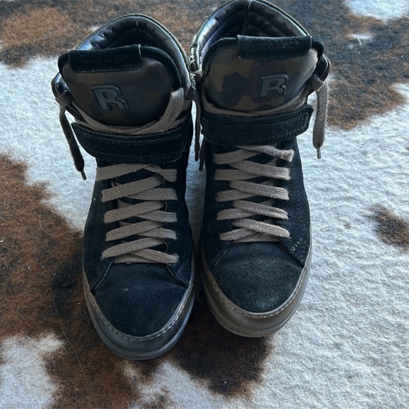 Ruco Line authentic made in Italy 🇮🇹, real leather sneakers/ shoes size EU 38 - Picture 3 of 7